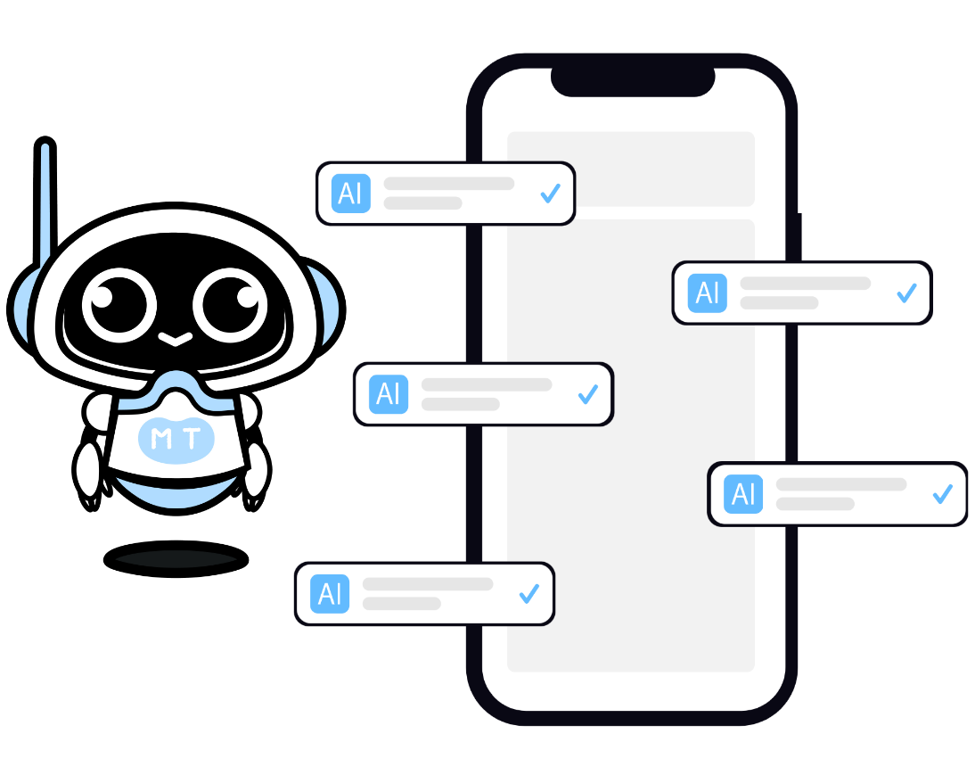 すべてのレビューをAIが自動分析・返信案を生成！